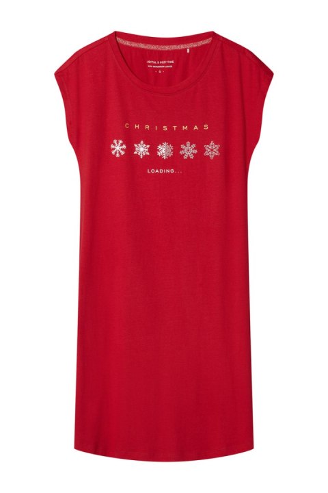 KOSZULA NOCNA DAMSKA FELI 42708 AW24 - CZERWONY, XL HENDERSON LADIES KOSZULA NOCNA DAMSKA FELI 42708 AW24 - CZERWONY, XL HENDERSON LADIES