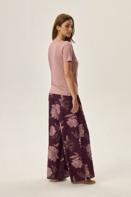 PIŻAMA DAMSKA FLEUR 41873 AW24 - FIOLETOWY, S, 93X HENDERSON LADIES