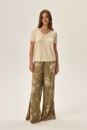 PIŻAMA DAMSKA FLEUR 41873 AW24 - OLIWKOWY, XL, 91X HENDERSON LADIES
