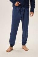 PIŻAMA MĘSKA HUNT 41920 AW24 - GRANATOWY, 3XL HENDERSON