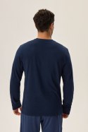PIŻAMA MĘSKA HUNT 41920 AW24 - GRANATOWY, 3XL HENDERSON