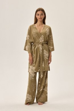 SZLAFROK DAMSKI FLEUR 41872 AW24 - OLIWKOWY, 2XL HENDERSON LADIES