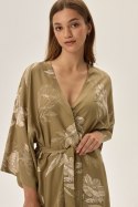 SZLAFROK DAMSKI FLEUR 41872 AW24 - OLIWKOWY, L/XL HENDERSON LADIES