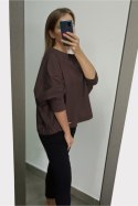 BLUZA CLEA - BRĄZ, L/XL OFF PINK