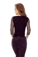 CLOTILDE KOSZULKA ACTIVE - CZARNA, XL ELDAR