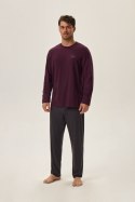 PIŻAMA MĘSKA HOAX 41921 AW24 - FIOLETOWY, 3XL HENDERSON