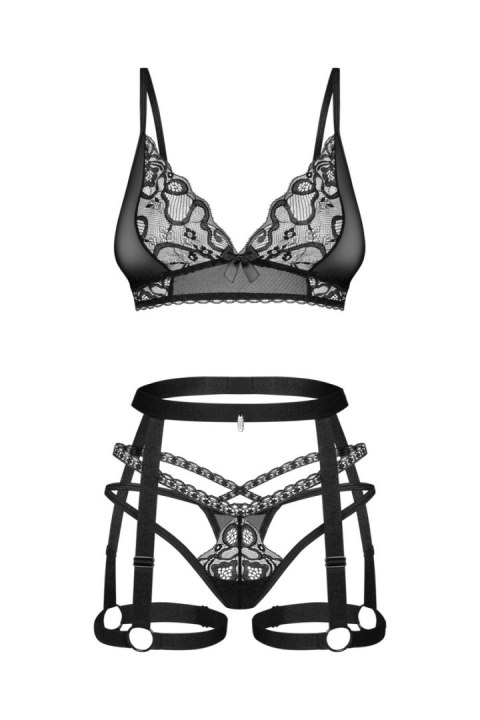 BLOMENTIS KOMPLET 3-CZĘŚCIOWY - CZARNY, M/L OBSESSIVE BLOMENTIS KOMPLET 3-CZĘŚCIOWY - CZARNY, M/L OBSESSIVE
