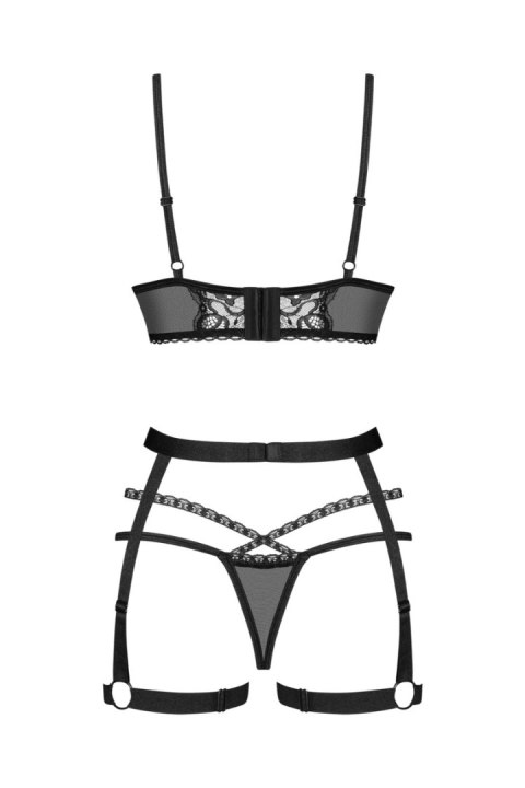 BLOMENTIS KOMPLET 3-CZĘŚCIOWY - CZARNY, M/L OBSESSIVE BLOMENTIS KOMPLET 3-CZĘŚCIOWY - CZARNY, M/L OBSESSIVE