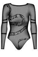 BODY B137 - CZARNY, XL/XXL OBSESSIVE