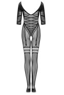 BODYSTOCKING G329 - CZARNY, XL/XXL OBSESSIVE