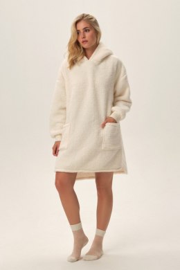 HOMEWEAR BLUZA DAMSKA FUNE 41952 AW24 - KREMOWY, S/M HENDERSON LADIES