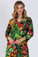 KOSZULA DAMSKA IDOJA 1491 - ZIELONY, 2XL LEVEZA