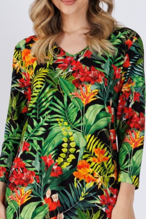 KOSZULA DAMSKA IDOJA 1491 - ZIELONY, 2XL LEVEZA KOSZULA DAMSKA IDOJA 1491 - ZIELONY, 2XL LEVEZA