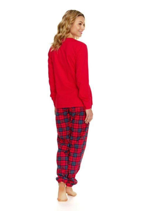 PIŻAMA DAMSKA PM.7127 J/24 - RED, L DOCTOR NAP PIŻAMA DAMSKA PM.7127 J/24 - RED, L DOCTOR NAP