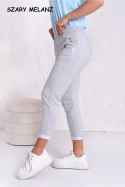 SPODNIE LENA - BURGUND, M OFF PINK