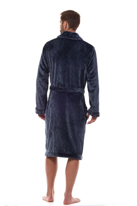 SZLAFROK MĘSKI READY 2453 3XL - GRAFIT, 3XL L&L SZLAFROK MĘSKI READY 2453 3XL - GRAFIT, 3XL L&L