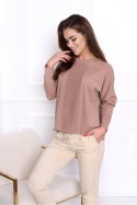 BLUZA SERENA - CAPPUCCINO, L OFF PINK