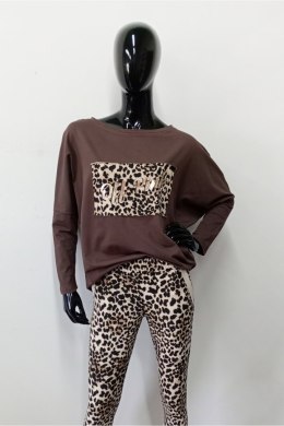 BLUZKA AGATHA 2 - CAPPUCCINO, UNIWERSALNY OFF PINK