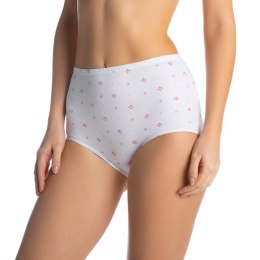 FIGI MANUELA 3XL - BIAŁY, 3XL, KWIATKI LAMA