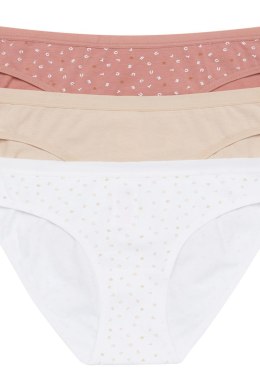 FIGI DAMSKIE MIU-MIU 3 PACK 36508-K067 AW24 - KREMOWY-RÓŻOWY-BEŻOWY, M, K067 HENDERSON LADIES