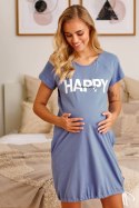 KOSZULA DAMSKA 9504 J/24 - DEEP_BLUE, XL, 1 DOCTOR NAP