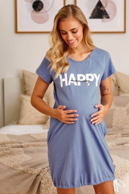 KOSZULA DAMSKA 9504 J/24 - DEEP_BLUE, XL, 1 DOCTOR NAP