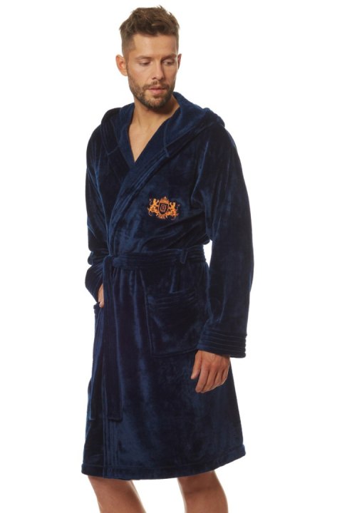 SZLAFROK MĘSKI 2110 COSTA - NAVY, L, 5 L&L SZLAFROK MĘSKI 2110 COSTA - NAVY, L, 5 L&L