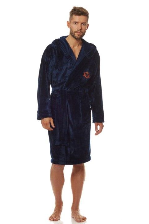 SZLAFROK MĘSKI 2110 COSTA - NAVY, L, 5 L&L SZLAFROK MĘSKI 2110 COSTA - NAVY, L, 5 L&L