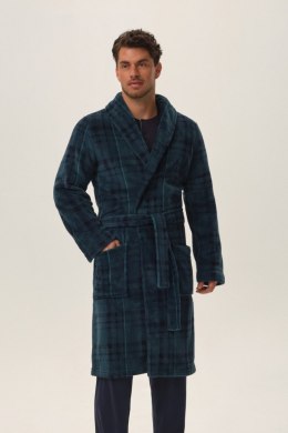SZLAFROK MĘSKI HAZEL 41937 AW24 - ZIELONY, 2XL HENDERSON