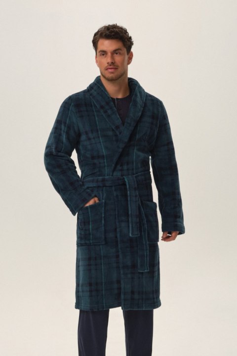 SZLAFROK MĘSKI HAZEL 41937 AW24 - ZIELONY, 2XL HENDERSON SZLAFROK MĘSKI HAZEL 41937 AW24 - ZIELONY, 2XL HENDERSON