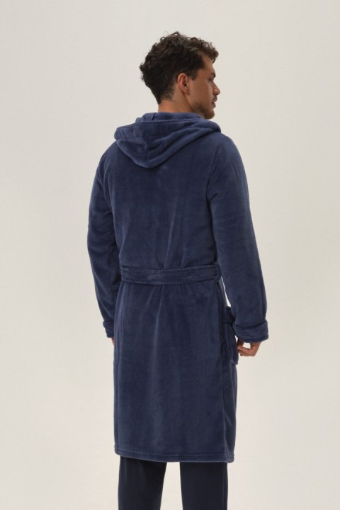 SZLAFROK MĘSKI HOOD 41940 AW24 - NIEBIESKI, 2XL HENDERSON SZLAFROK MĘSKI HOOD 41940 AW24 - NIEBIESKI, 2XL HENDERSON