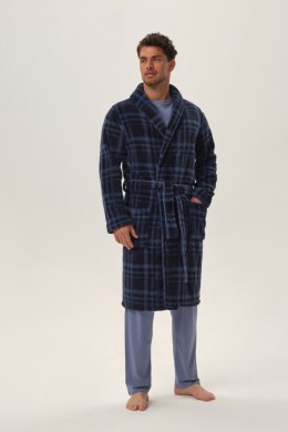 SZLAFROK MĘSKI HOVER 41938 AW24 - GRANATOWY, XL HENDERSON