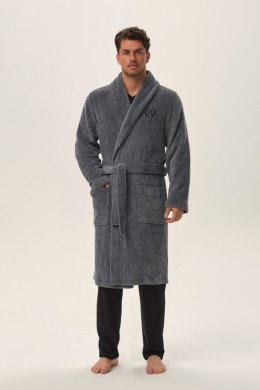 SZLAFROK MĘSKI HUG 41934 AW24 - GRANATOWY, XL HENDERSON