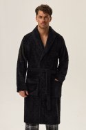 SZLAFROK MĘSKI HUGE 41941 AW24 - CZARNY, XL HENDERSON