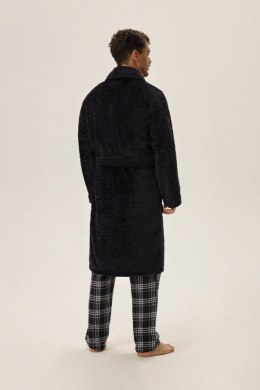 SZLAFROK MĘSKI HUGE 41941 AW24 - CZARNY, XL HENDERSON
