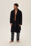 SZLAFROK MĘSKI HUGE 41941 AW24 - CZARNY, XL HENDERSON