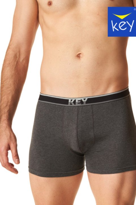 BOKSERKI MĘSKIE MXH 261 B24 - SZARY, XL KEY BOKSERKI MĘSKIE MXH 261 B24 - SZARY, XL KEY