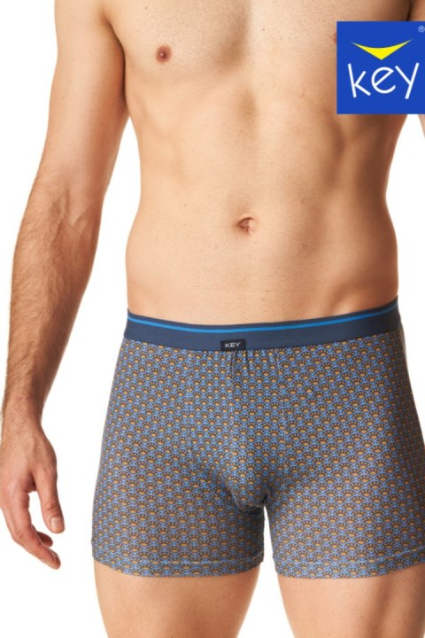 BOKSERKI MĘSKIE MXH 503 B24 - NIEBIESKI, XXL KEY BOKSERKI MĘSKIE MXH 503 B24 - NIEBIESKI, XXL KEY