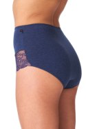 FIGI DAMSKIE LPF 248 B24 - GRANATOWY-RÓŻOWY, XL KEY