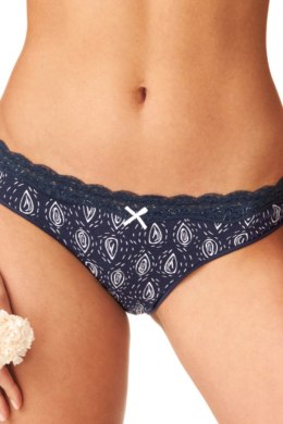 FIGI DAMSKIE LPR 667 B24 - GRANATOWY, S KEY