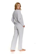 PIŻAMA DAMSKA PM.7164 J/24 - GREY, L DOCTOR NAP