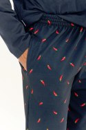 Piżama męska Eric 3313 L-2XL - GRANATOWY, 2XL TARO