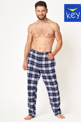Spodnie Od Piżamy Męskie MHT 412 B24 - Granatowy, XL KEY