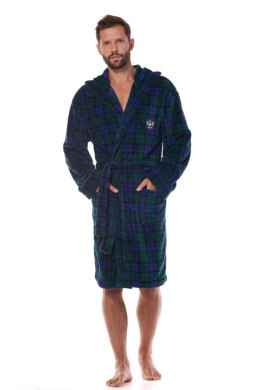 SZLAFROK MĘSKI 2455 HERO 3XL - DARK BLUE, 3XL, 2 L&L