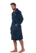 SZLAFROK MĘSKI 2455 HERO 3XL - DARK BLUE, 3XL, 2 L&L