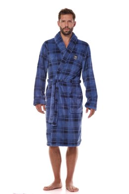 SZLAFROK MĘSKI 2455 HERO 3XL - NAVY, 3XL, 1 L&L