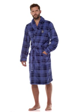 SZLAFROK MĘSKI 2455 HERO - NAVY, L, 1 L&L