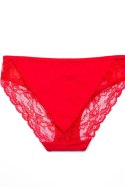 FIGI DAMSKIE BIKINI L-1571BI - CZARNY-CZERWONY, S LAMA