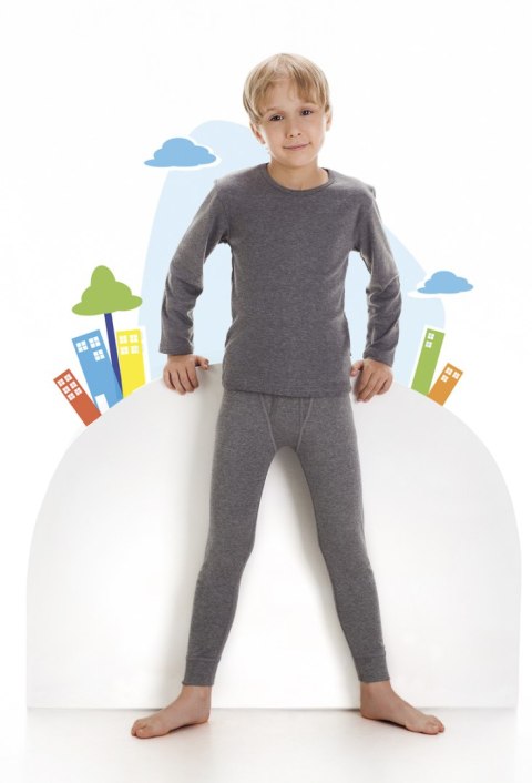 KALESONY KIDS THERMO - CZARNY, 110/116 CORNETTE