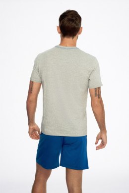 PIŻAMA MĘSKA CRAFT 41280 SS24 - SZARY-NIEBIESKI, XXL HENDERSON